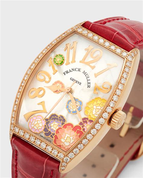 Franck Muller 43mm 18K Rose Gold Mother-of-Pearl Color Dreams Watch ...