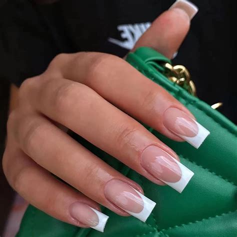 White French Nails