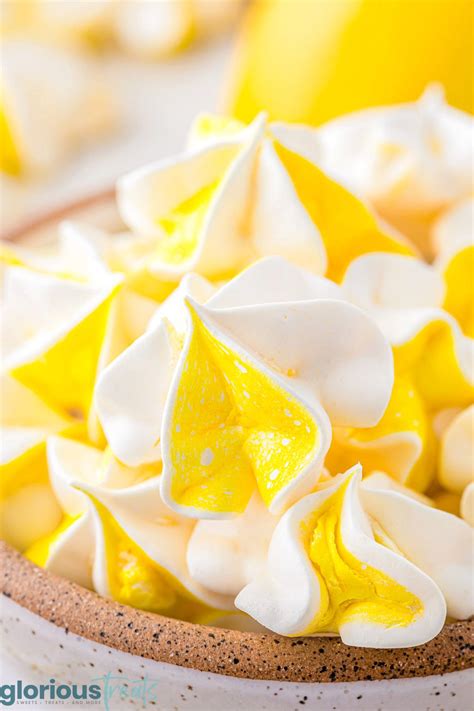 Lemon Meringue Cookies - Glorious Treats