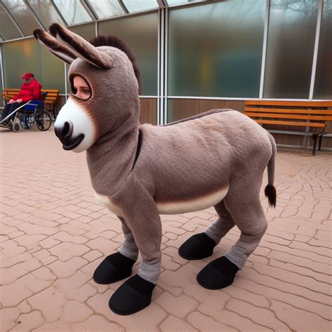 The Costume Zoo: Donkey by AITFenjoyer on DeviantArt