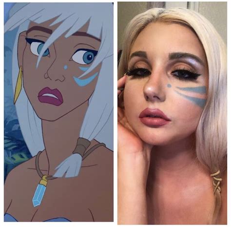Kida from Atlantis makeup inspo!🐠 #makeup #makeupinspiration # ...