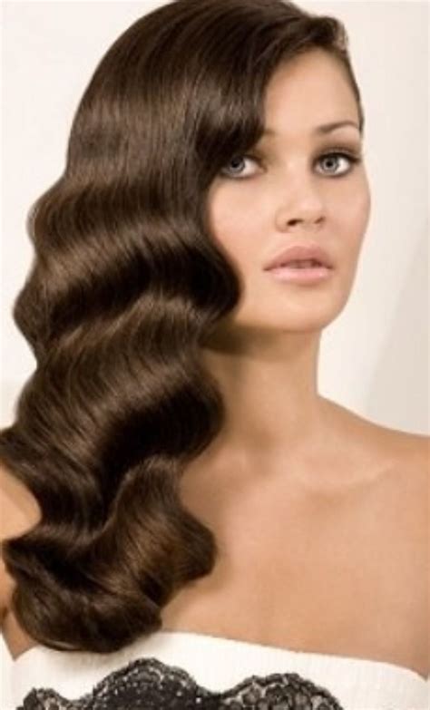 Marcel long finger waves | Vintage curls, Formal hairstyles, Vintage ...