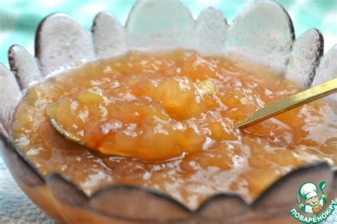 Яблочный джем "Экономный" – кулинарный рецепт