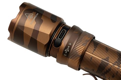 Fenix TK20R UE Desert Camo, oplaadbare zaklamp, 2800 lumen | Voordelig ...