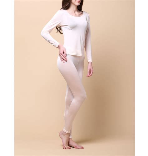 Womens silk long underwear online