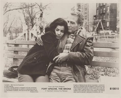 Paul Newman + Rachel Ticotin in Fort Apache, The Bronx (1981) 🎬 Photo K 201 | eBay