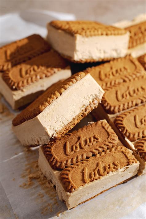 Biscoff Ice Cream Sandwiches - Teak & Thyme