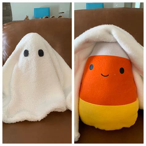 Just finished my ghost pillow. Someone had posted a pottery barn ghost ...