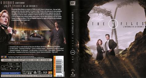 Jaquette DVD de X Files saison 3 (BLU-RAY) - Cinéma Passion