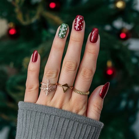 Simple Christmas Nails: Festive and Easy Designs for the Holidays ...