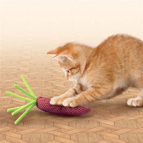 Kong Nibble Carrots, Игрушка для кошек Морковка с кошачьей мятой ...