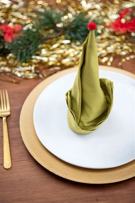 Christmas Napkin Folding