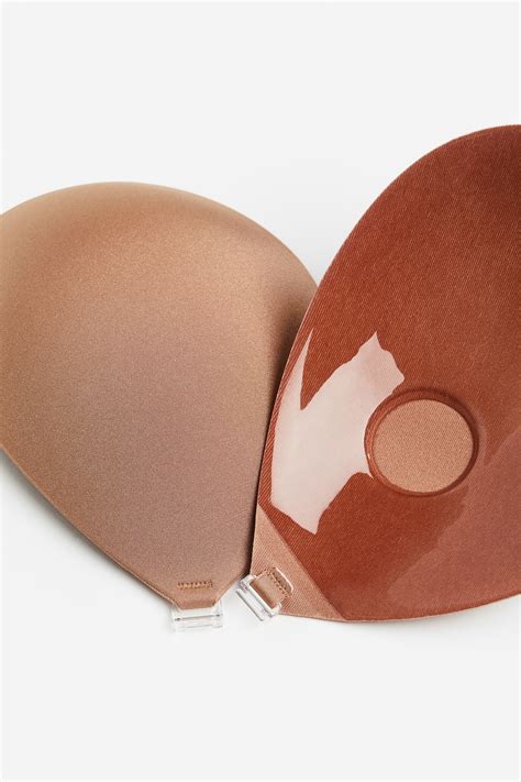 Adhesive Bra - Dark beige - Ladies | H&M US
