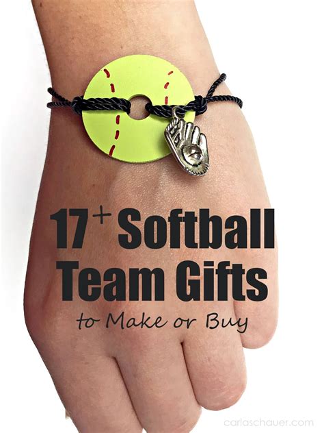 17 Cute Softball Gifts for Players and Teams | Softball gifts, Softball goodie bags, Softball ...