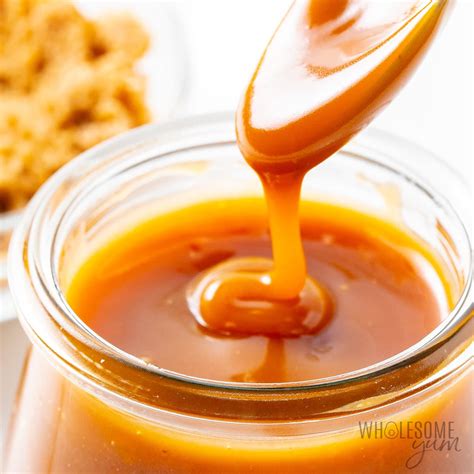 Sugar Free Caramel Syrup & Sauce (Keto!) - Wholesome Yum
