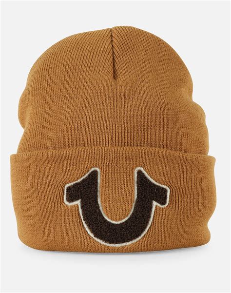 True Religion Chenille Horseshoe Knit Watchcap Beanie – DTLR