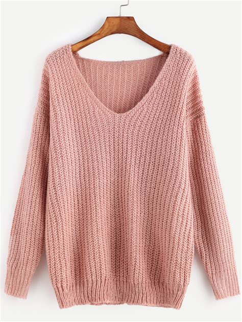 Pale Pink Ribbed Sweater at Jamie Crow blog