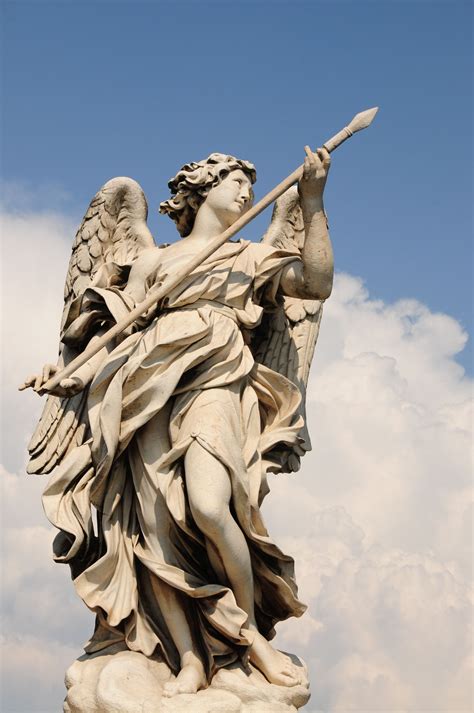 Guardian angel of Ponte Sant'Angelo | Arte de cementerio, Estatuas de ...