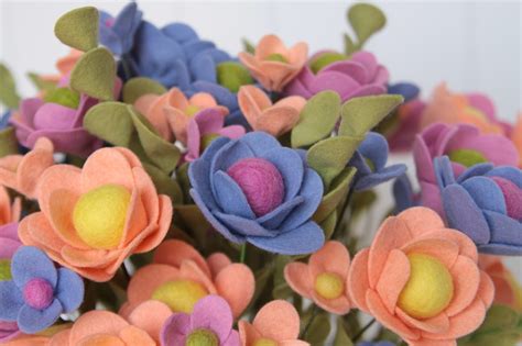 Diy Felt Flowers