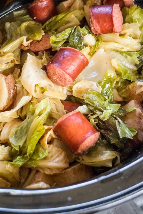 Cabbage Sausage Soup Slow Cooker at Bill Boyd blog