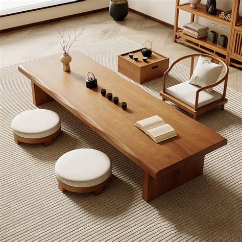 Amazon.com: Walnut coffee table,japanese tatami coffee table,low table ...