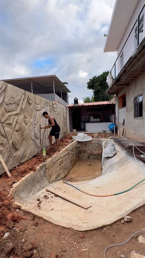 Lucas Rocha | Construção da minha piscina Pt. 12 | Foi mais de uma semana de trabalho que nunca ...