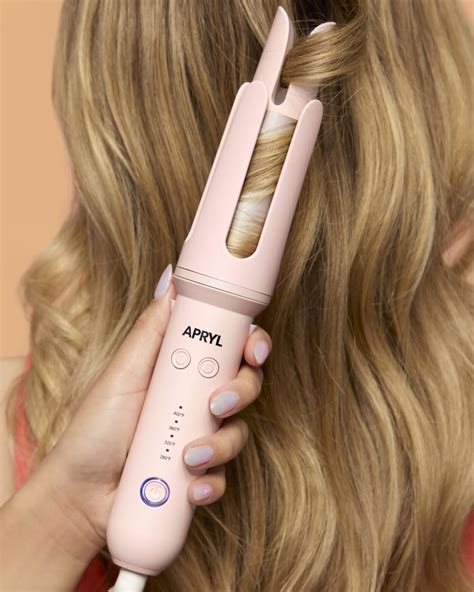 Amazon.com: Apryl Automatic Curling Iron – Hair Curler Wand Rotating ...