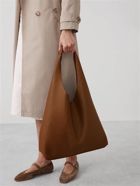 Vegan Leather Slouchy Tote | Banana Republic Factory