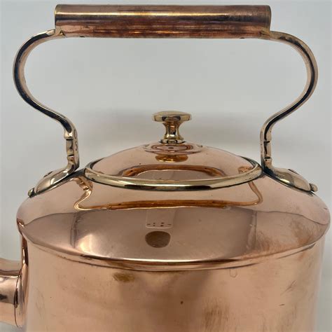 Antique English Copper Tea Kettle, Circa 1860 at 1stDibs