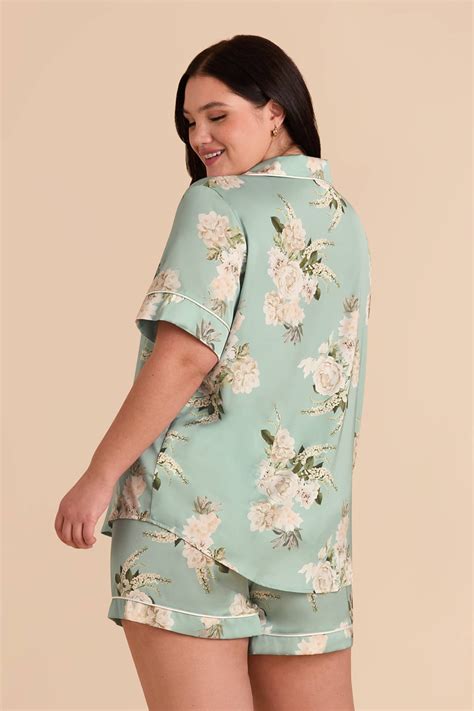 Jonny Sage Garden Bloom Pajama Set | Birdy Grey