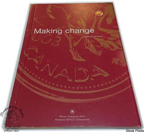 Canada: 2003 1 Cent Gold Plated Penny with Royal Canadian Mint Annual ...