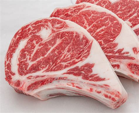 Amazon.com : Rib-Eye Steak, DRY AGED"| Bone-In, USDA Black Angus| 16 OZ ...