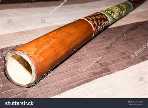 Didgeridoo Traditional Aboriginal Instrument Australia Stock Photo ...