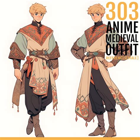 Anime Clothes Reference