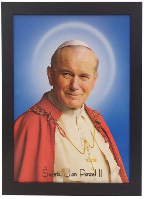 OBRAZY PAPIEŻ JAN PAWEŁ 2 ŚWIĘTY RELIGIJNY 57X77 (5905610403393) • Cena ...