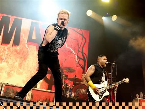 Sum 41 are having the time of their lives on their final live shows