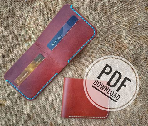 Leather Wallet Templates | AT A GLANCE