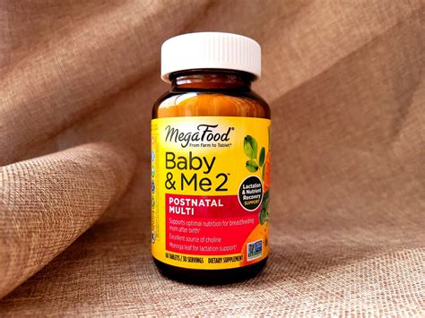 MegaFood, Baby and Me 2, мультивитамины для послеродового периода ...