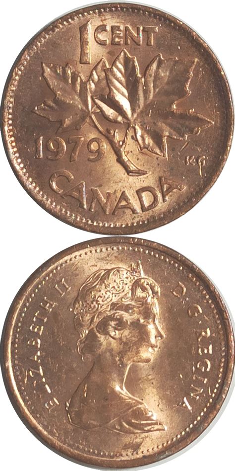 Canadian 1 cent coin catalog with values chart online
