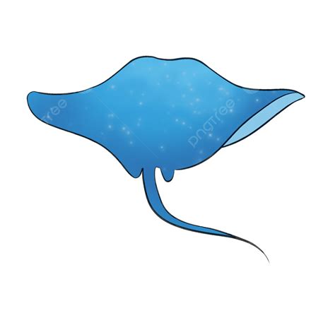 Cute Stingray Clip Art