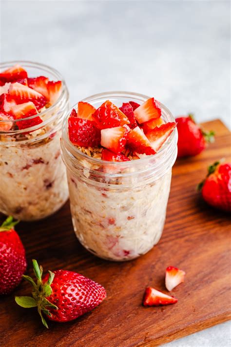 Strawberry Overnight Oats Recipe – Salted Plains