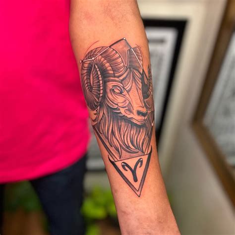 38 Bold Aries Tattoos That Capture the Spirit of the Ram - Sacred Joanne