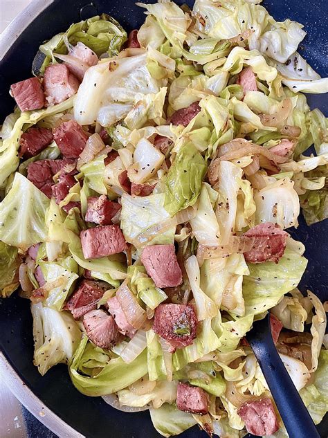 Ham and Cabbage - Healthyish Foods