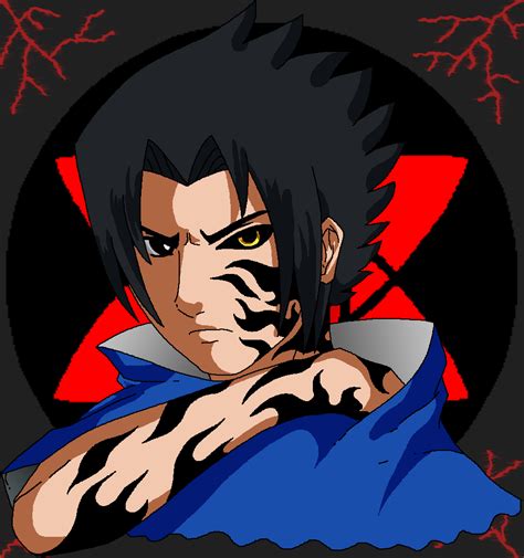 Curse Mark Sasuke Drawing by IronKing21 - DragoArt