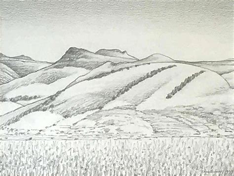 Hill Drawing at PaintingValley.com | Explore collection of Hill Drawing