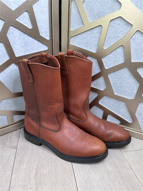 Vtg RED WING PECOS WESTERN COWBOY WORK tall BOOTS SIZ… - Gem
