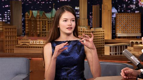 Watch The Tonight Show Starring Jimmy Fallon Interview: Mackenzie Foy ...