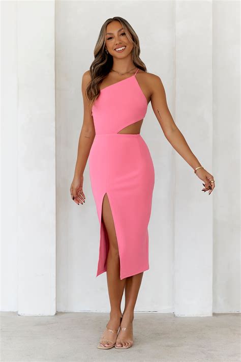 HELLO MOLLY Love In The Night Dress Pink | Hello Molly US
