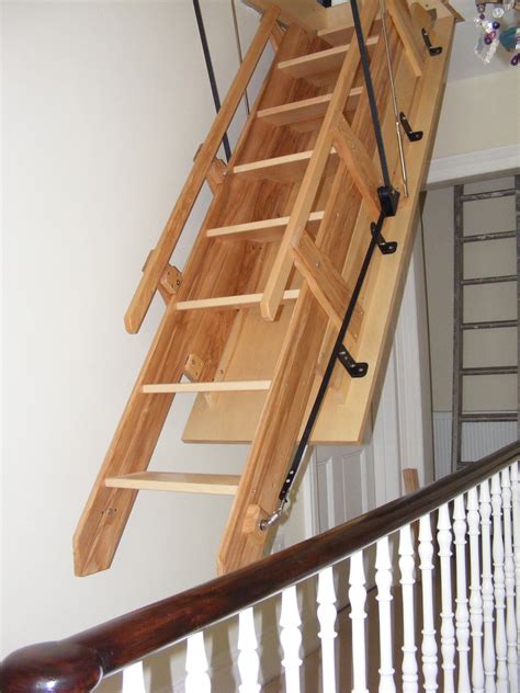 How Wide Are Pull Down Attic Stairs at Michelle Daisy blog