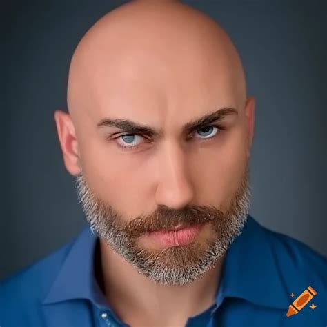 Bald guy with a beard